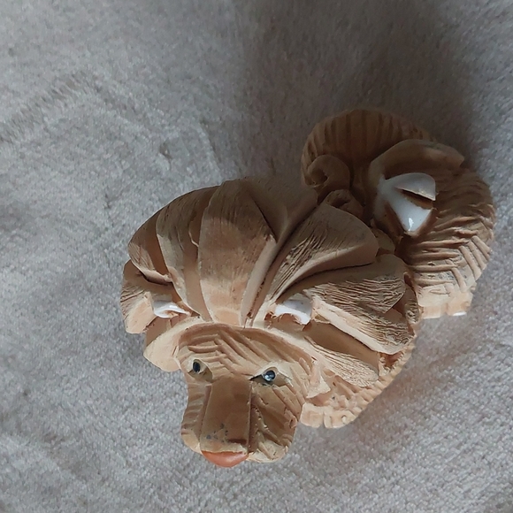 Artensania Rinconada hand crafted leo lion figure from Uruguay signed - Picture 6 of 10